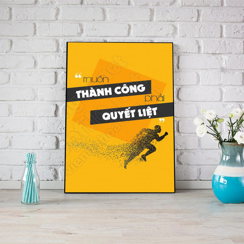 Tranh Canvas Văn Phòng