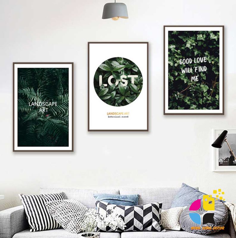 Phân Biệt Tranh Canvas Và Tranh Sơn Dầu – Nên Chọn Loại Nào Cho Phòng Khách? 3 tranh-la-rung-trang-tri-spa-np248