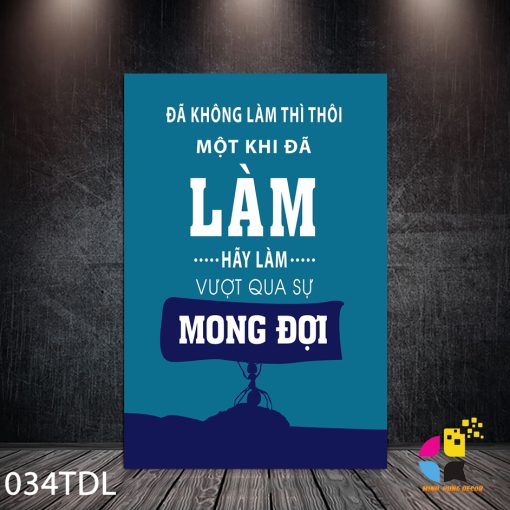 Đã không làm thì thôi một khi đã làm hãy làm vượt qua sự mong đợi