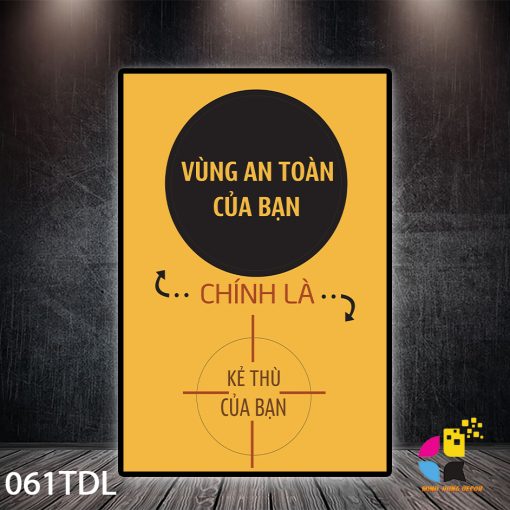 Vùng an toàn của bạn chính là kẻ thù của bạn Tranh Động Lực 061TDL 5 Vùng an toàn của bạn chính là kẻ thù của bạn