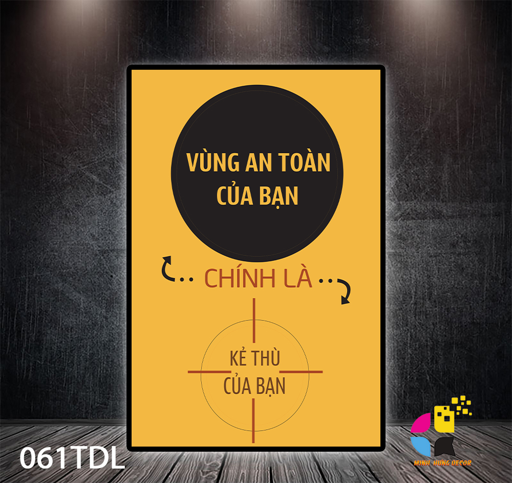 Vùng an toàn của bạn chính là kẻ thù của bạn Tranh Động Lực 061TDL 4 Vùng an toàn của bạn chính là kẻ thù của bạn